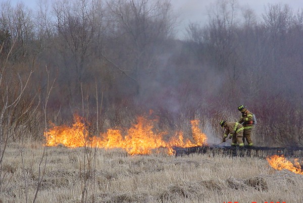 Controled grass fire 2006